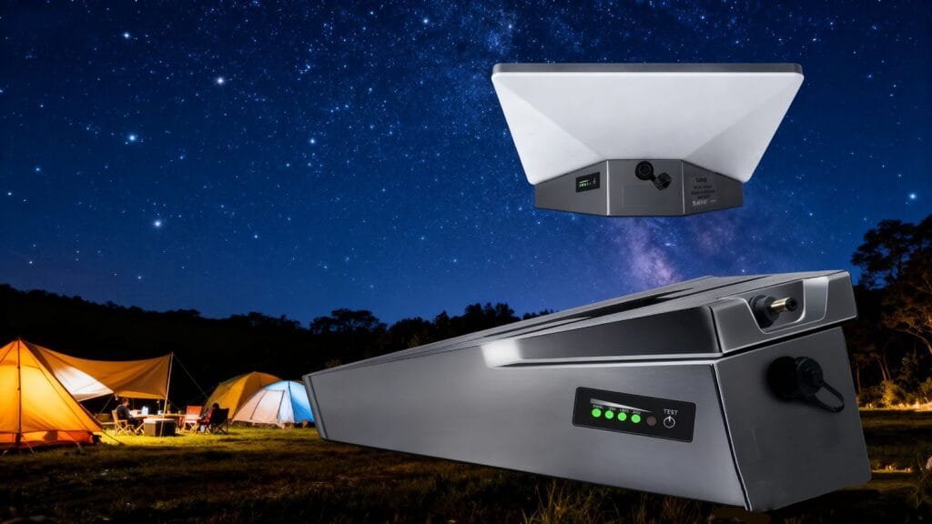 Bright Power Starlink Mini Battery Night Camping with Stable Satellite Internet